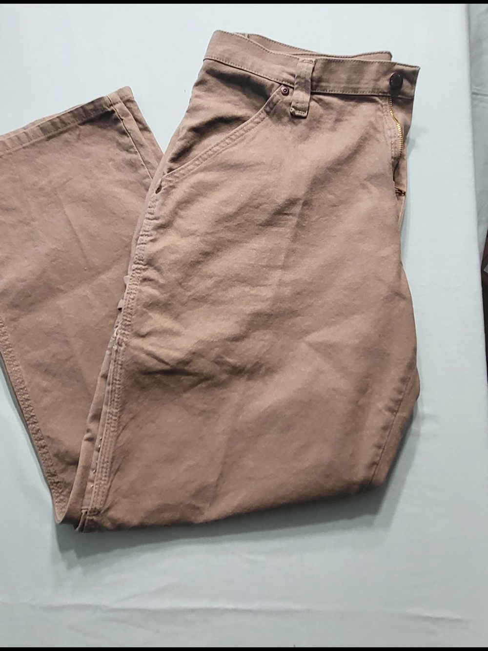 Classic Straight-Leg Utilitarian Gorpcore Cargo Pants 32/30